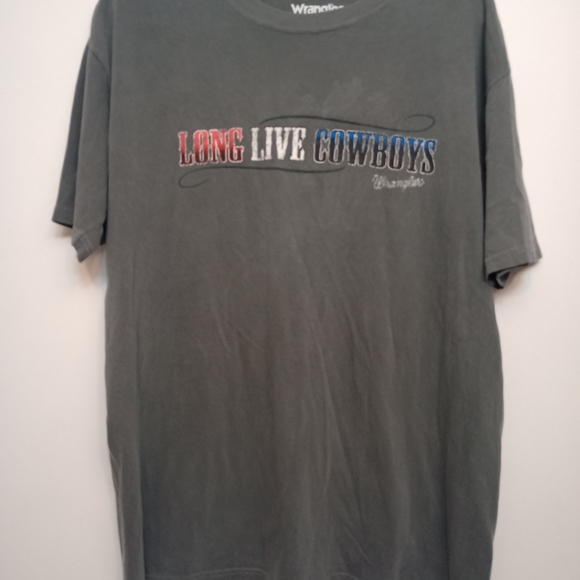 Wrangler Gray‎ Short Sleeve Tee Casual Comfort - Picture 1 of 2